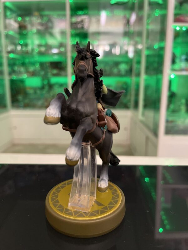 NINTENDO Amiibo Link a Cavallo - Breath of the Wild Horse Rider WIIU Switch 3DS - immagine 3