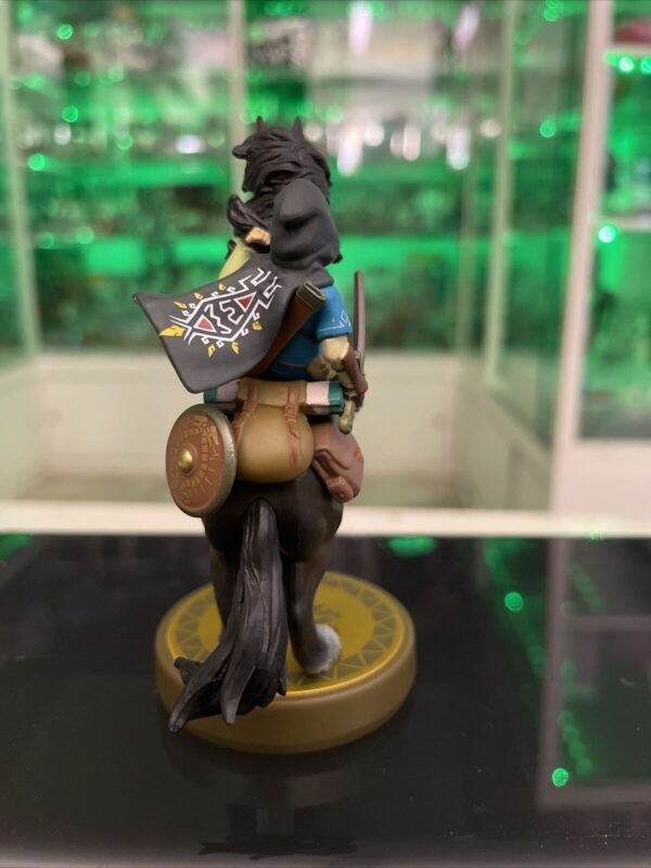 NINTENDO Amiibo Link a Cavallo - Breath of the Wild Horse Rider WIIU Switch 3DS - immagine 5