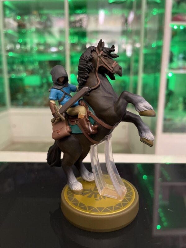 NINTENDO Amiibo Link a Cavallo - Breath of the Wild Horse Rider WIIU Switch 3DS