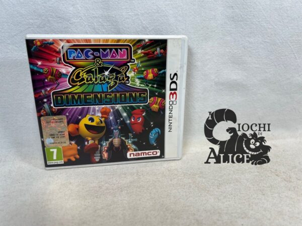 Nintendo 3DS 2DS videogioco Pac-Man & Gala Dimensions