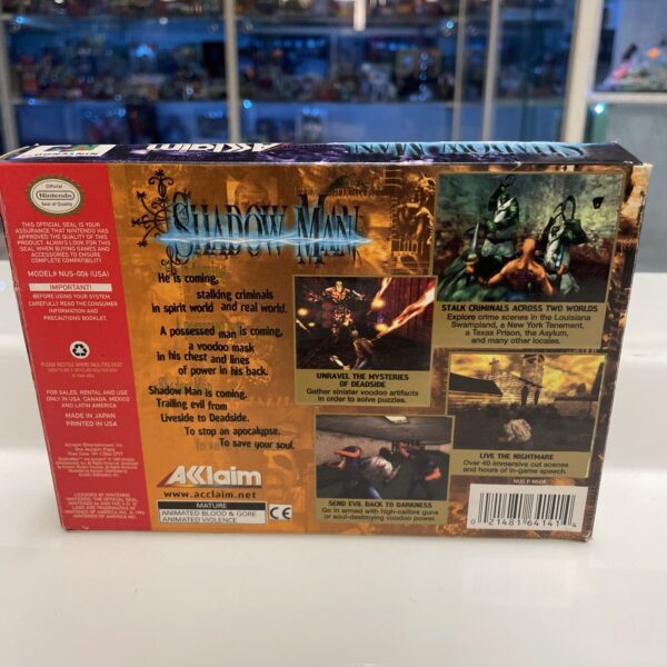 Nintendo 64 - Shadow Man- Nintendo N64 - NUS 006 Usa - immagine 3