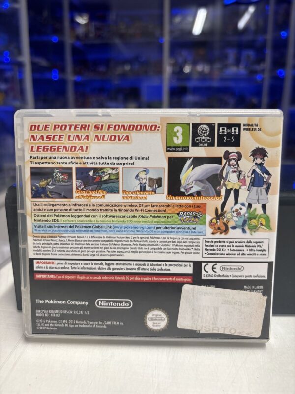 Nintendo DS POKEMON VERSIONE BIANCA 2 Nintendo PAL ita - immagine 3