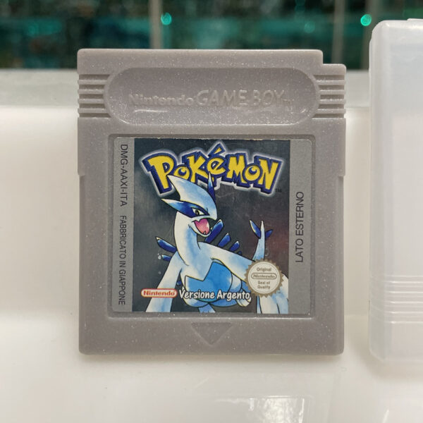 Nintendo GAME BOY Pokemon Silver Argento Nintendo Pal DMG aaxi ITA Etichetta TOP - immagine 3