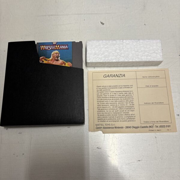 Nintendo NES WWF WRESTLEMANIA Mattel Nintendo PAL ita RARE - immagine 11