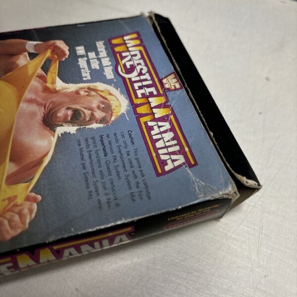 Nintendo NES WWF WRESTLEMANIA Mattel Nintendo PAL ita RARE - immagine 9