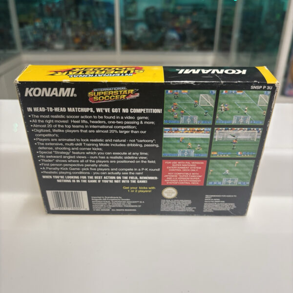 Nintendo Snes INTERNATIONAL SUPERSTAR SOCCER Super Nintendo Pal ITA GIG - immagine 3