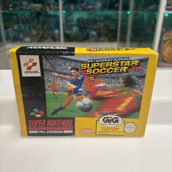 Nintendo Snes INTERNATIONAL SUPERSTAR SOCCER Super Nintendo Pal ITA GIG