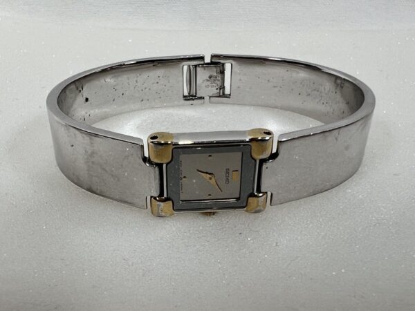 Orologio Donna  A Bracciale Seiko  Quartz Rif. 1E20-5750 Batteria Nuova - immagine 4