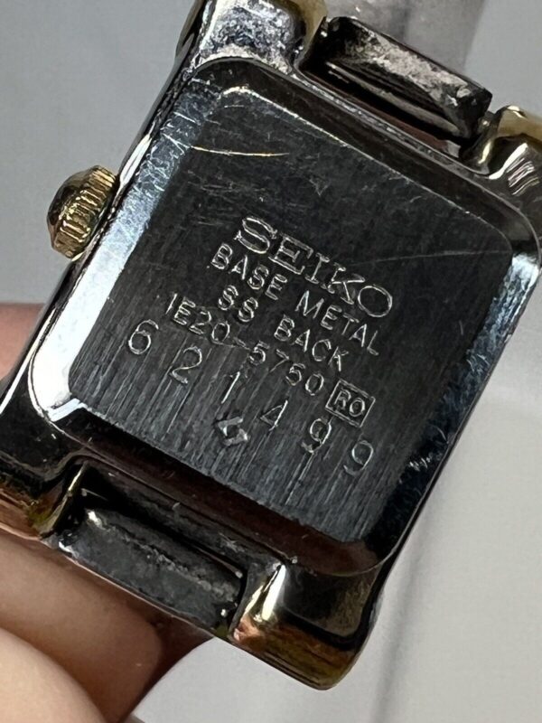 Orologio Donna  A Bracciale Seiko  Quartz Rif. 1E20-5750 Batteria Nuova - immagine 6