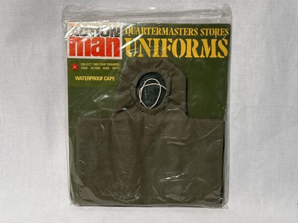 Palitoy action man Outfit uniforms - Waterproof Cape Nuovo new sealed - immagine 3