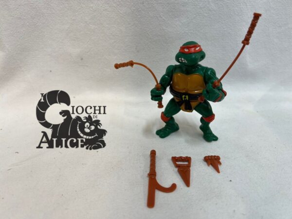 Playmates TMNT 1988 Mutant Ninja Turtles Michelangelo (testa Dura)