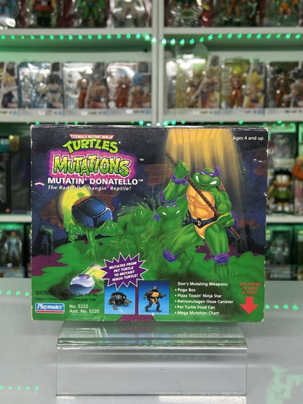 Playmates TMNT Serie Mutations - Mutatin Donatello - immagine 3