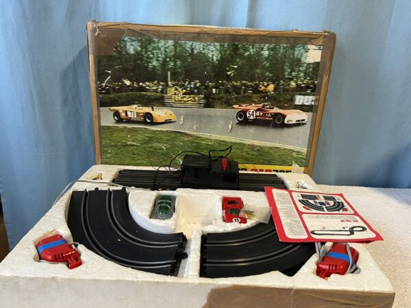 Polistil pista Dromocar 705 DN ferrari p5 + alfaromeo