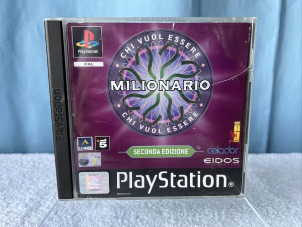 Ps1 Videogioco - Chi Vuol Essere Milionario  - Pal Ita