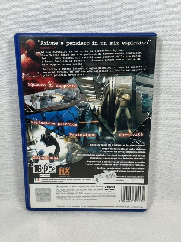 Ps2 - Videogioco - Second Sight - Pal Ita - immagine 5