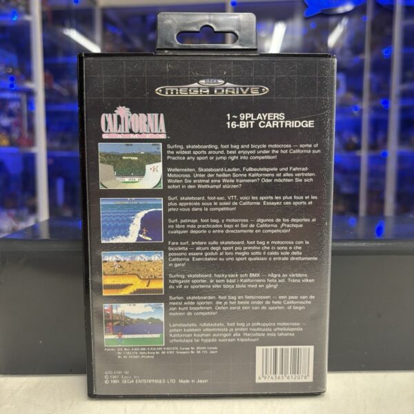 SEGA CALIFORNIA GAMES MEGA DRIVE Cart PAL NO MANUALE - immagine 3