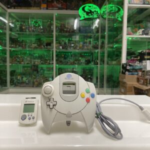 SEGA Dreamcast Visual Memory Card + Pad Testata Funzionante