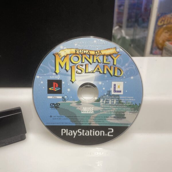 SONY Ps2 FAT completa con Fuga da Monkey Island BUNDLE - Pal ita - immagine 4
