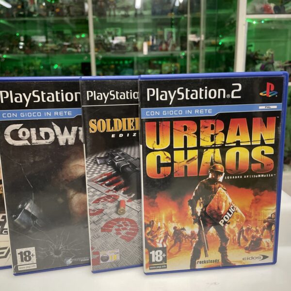 SONY Ps2  Lotto 6 Giochi Di Guerra Socom / Battlefield Pal Ita - immagine 4