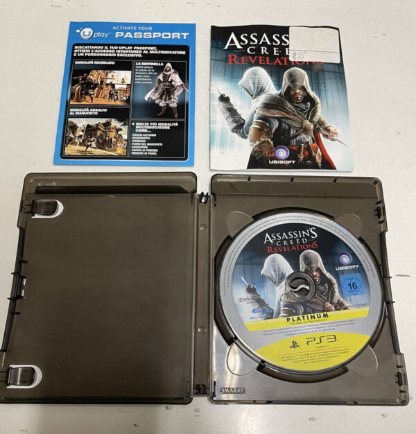 SONY Ps3 Playstation Assassin's Creed  Revelations Pal ita + Artbook  - Bundle - immagine 4