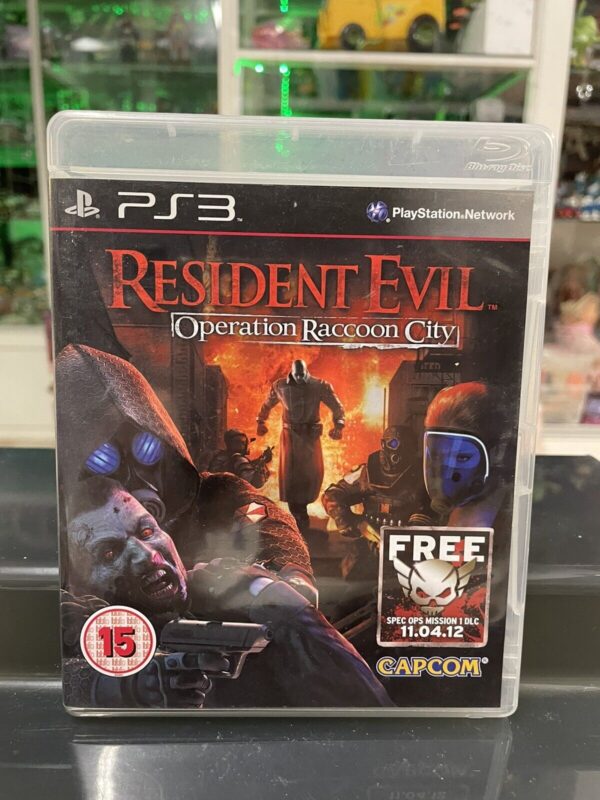 SONY Ps3 Playstation Resident Evil Operation Raccoon City Pal