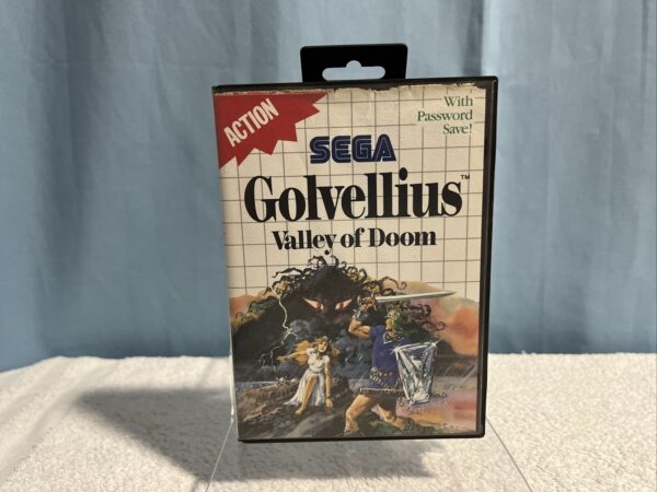 Sega Master System Golvellius Valley Of Doom Pal Raro Rare