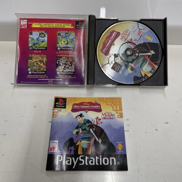 Sony PS1 Playstation 1 - Disney MULAN Libro Animato Creativo -  PAL ita - immagine 6