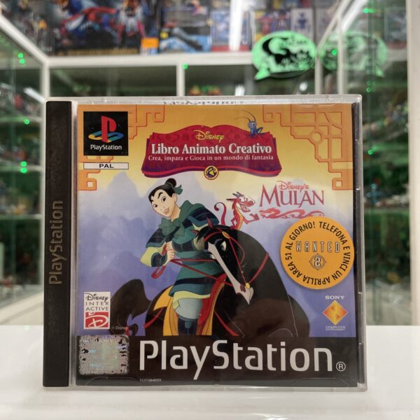 Sony PS1 Playstation 1 - Disney MULAN Libro Animato Creativo -  PAL ita