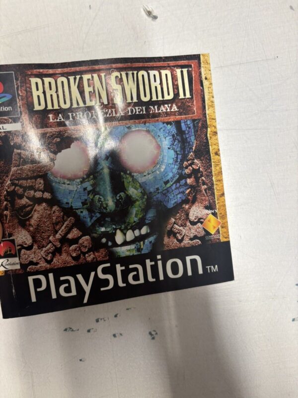 Sony PS1 Playstation Broken Sword 2 la profezia dei maya PAL ita - immagine 12