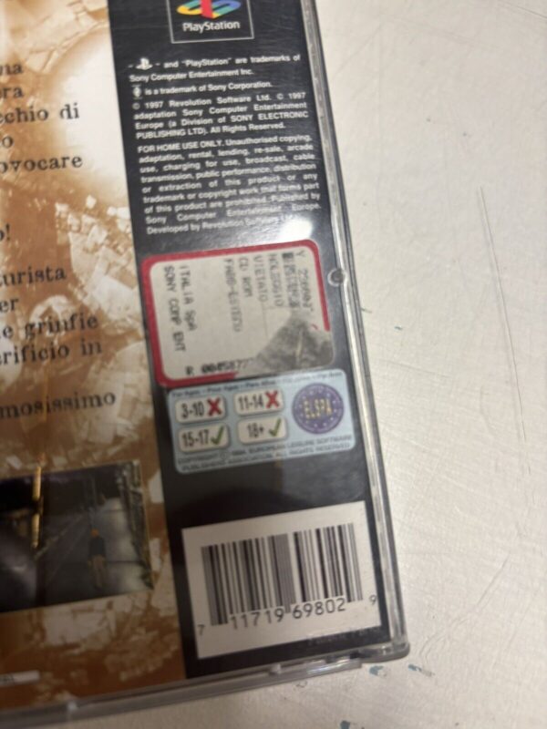 Sony PS1 Playstation Broken Sword 2 la profezia dei maya PAL ita - immagine 10