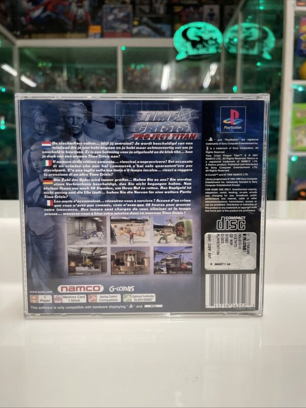 Sony PS1 Playstation - Time Crisis Project Titan - PAL ita NUOVO !!! - immagine 18