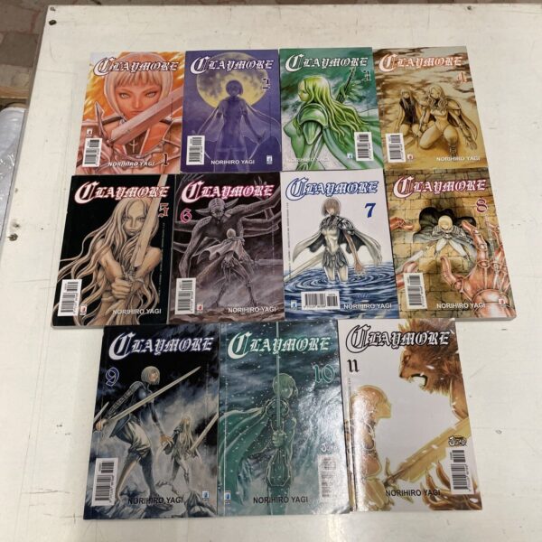Star Comics CLAYMORE  1-22 sequenza completa prima edizione - immagine 3
