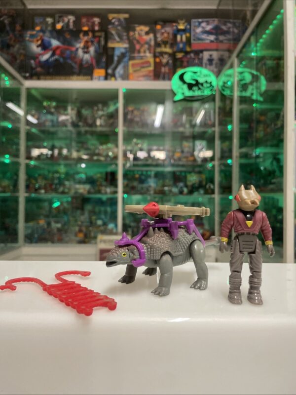 TYCO  Dinoriders Ankylosaurus with Sting Dino Riders  1987