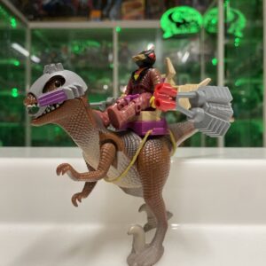 TYCO  Dinoriders Deinonychus with Antor  Dino Riders  1987