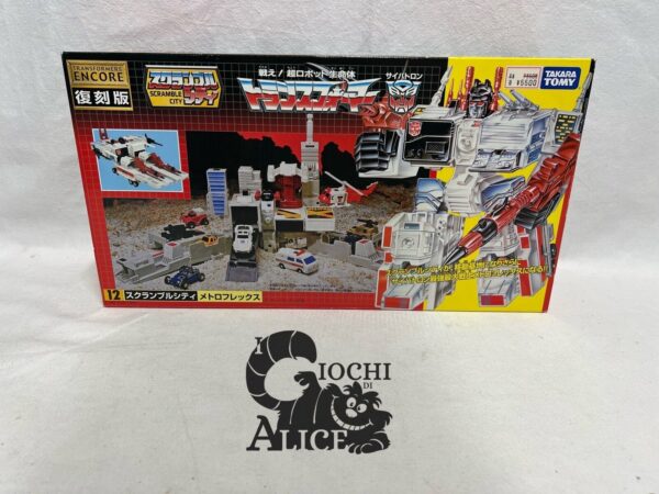 Takara Tomy Transformers serie Encore 12 Scramble City Metroplex New