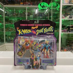 Toy Biz - 1998 - X-men Vs Street Fighter - Gambit E Cammy - Nuovo Sealed