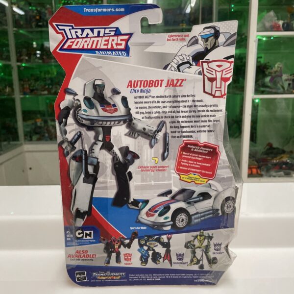 Transformers Hasbro ANIMATED Serie Autobot Jazz - immagine 4
