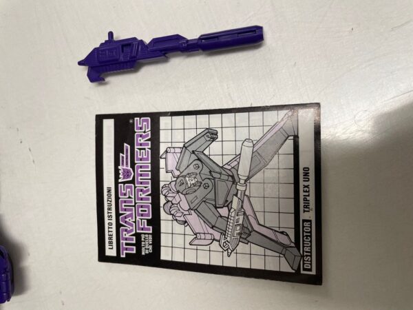 Transformers Triplex uno Triplex one Originale sano completo con manuale - immagine 3