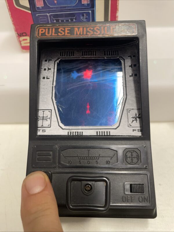 VTG LCD GAME Pulse Missile HAND-HELD GAME n.2 Electronic VIDEO GAME - immagine 6