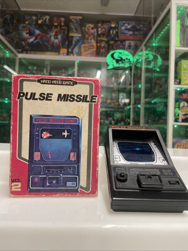 VTG LCD GAME Pulse Missile HAND-HELD GAME n.2 Electronic VIDEO GAME