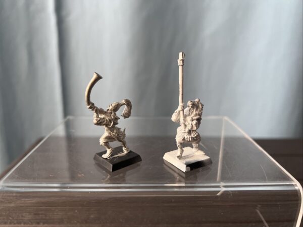 Warhammer Fantasy High Elves Elf White Lions Of Chrace Command Group Metallic - immagine 3