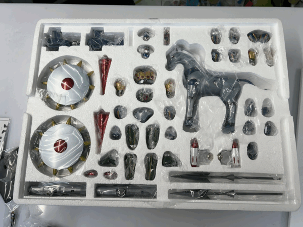 ARCADIA Kotetsu Jeeg Robot d'Acciaio Metallic Exclusive Edition doppio busto - immagine 5