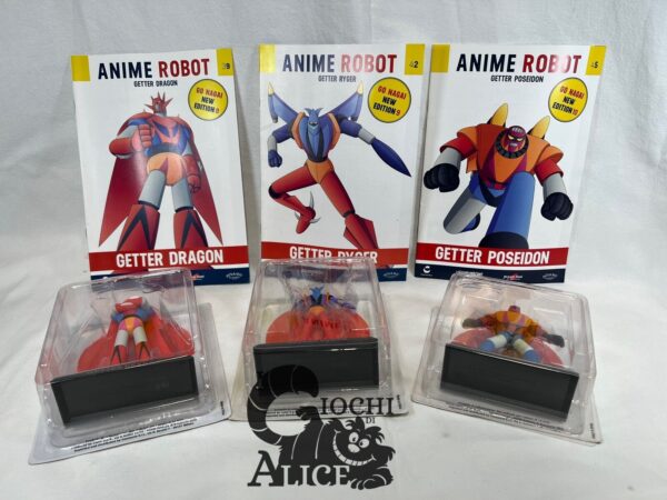 Anime Robot Collection  N.39 - 42 - 45. Trio Getter G Completo Con Fascicoli
