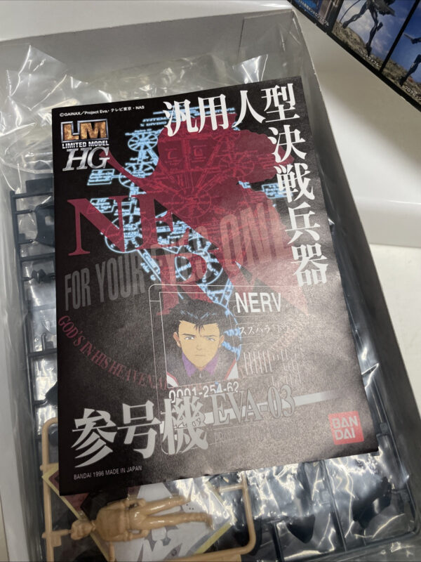 BANDAI 1/100 Neon Genesis EVANGELION EVA - 03 Production Model Kit Hobby - immagine 6