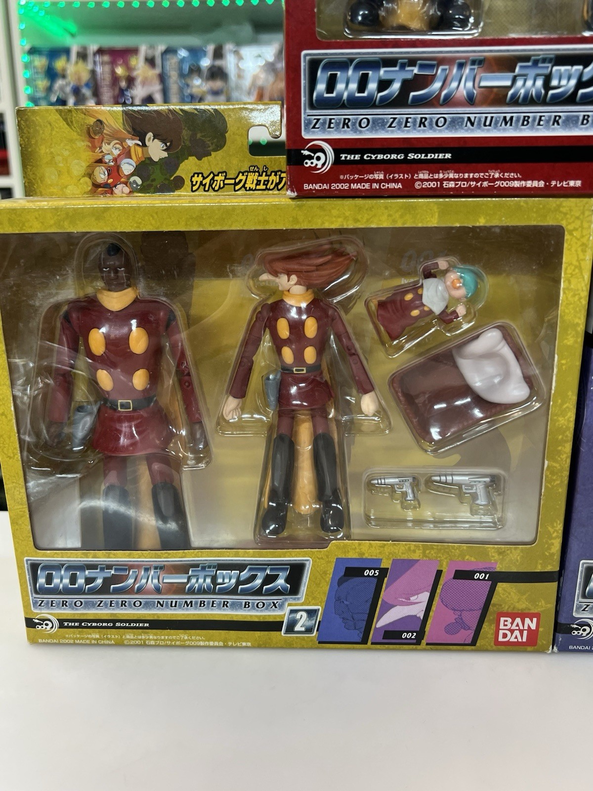 Bandai Action Figure THE CYBORG SOLDIER 009 Full Set Box 1+2+3 cyborg 009 - immagine 3