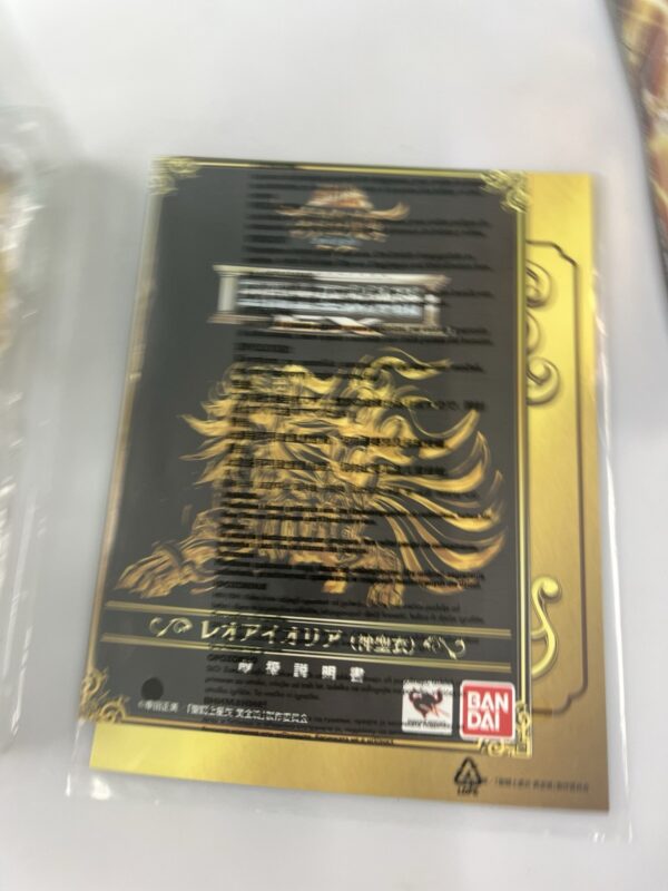 Bandai Myth Cloth EX - Soul Of Gold Leo Aiolia God Cloth - immagine 5