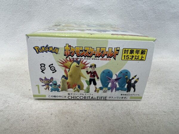 Bandai Pokemon SCALE WORLD Johto Set  - Chikorita & Espeon  1/20 - immagine 6
