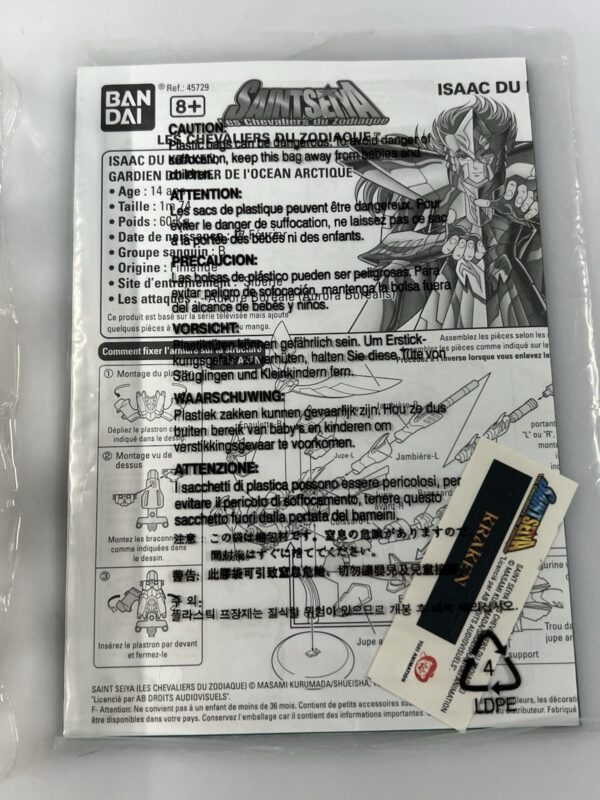 Bandai - Saint Seiya Myth Cloth Abadir Isaac Kraken French ver. with sleeve box - immagine 11