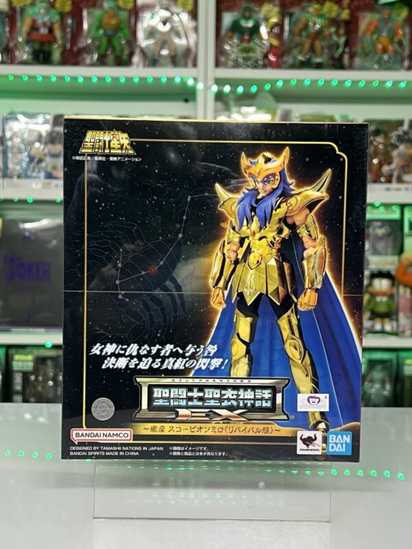 Bandai Saint Seiya Myth Cloth Ex Scorpion Scorpio Milo 18 cm - immagine 3