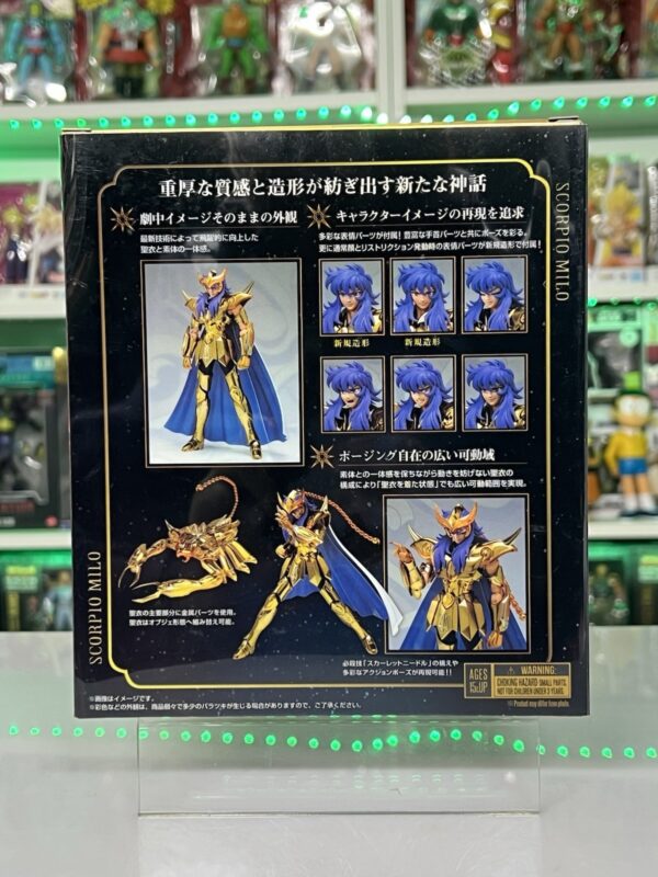 Bandai Saint Seiya Myth Cloth Ex Scorpion Scorpio Milo 18 cm - immagine 5